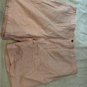 Roundtree & Yorke Women's Light Pink Bermudas